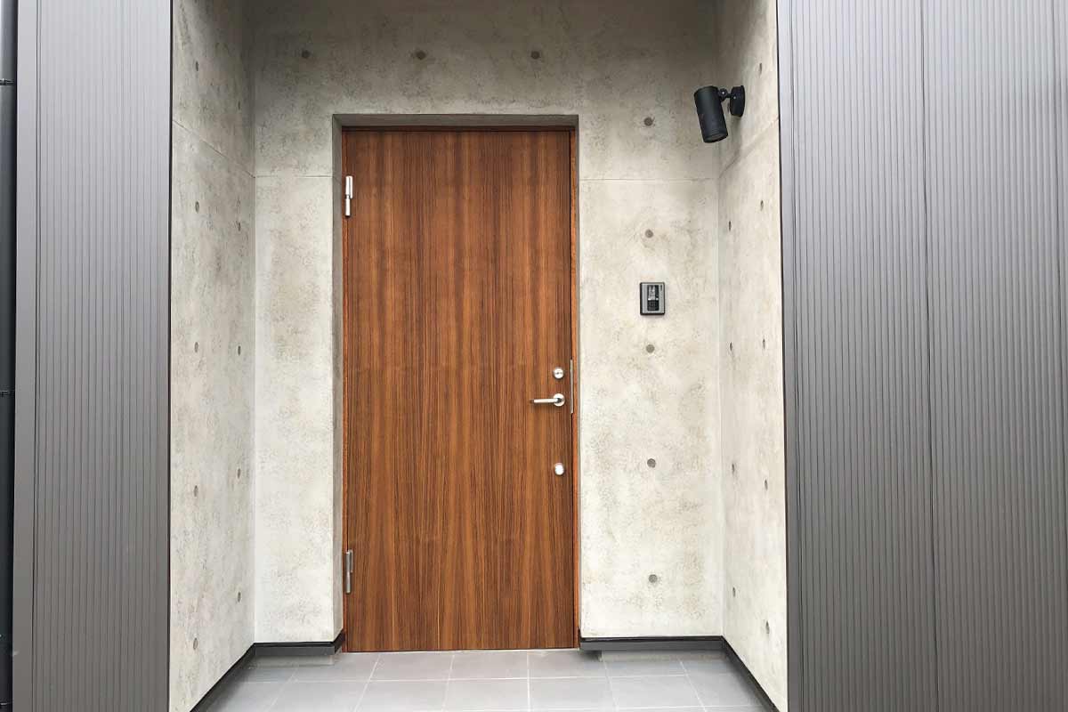 オリジナル 打ちっぱなしエフェクト壁｜福島県福島市の左官業・有限会社 兄弟美工